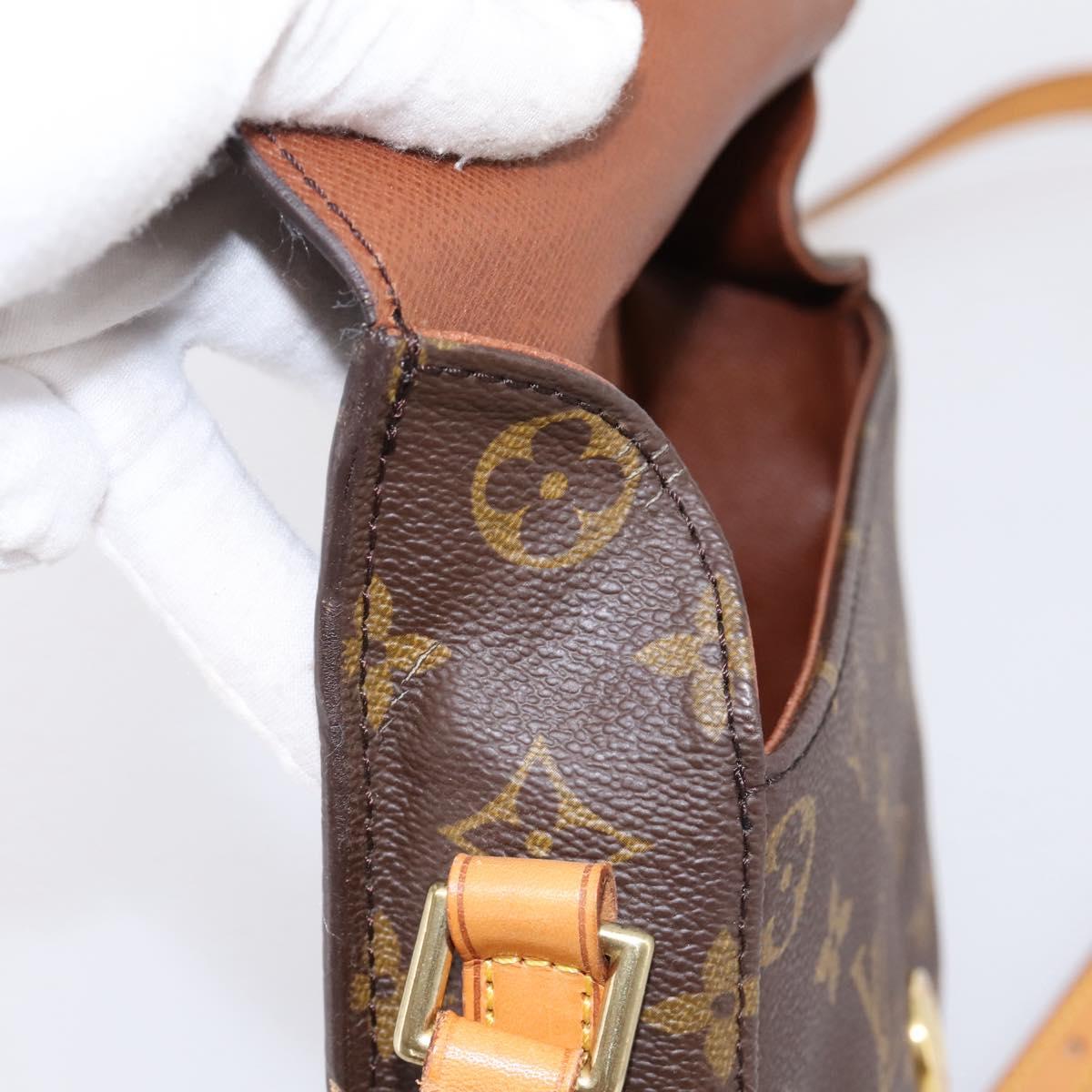 LOUIS VUITTON Monogram Saint Cloud MM Shoulder Bag M51243 LV Auth ka5769A