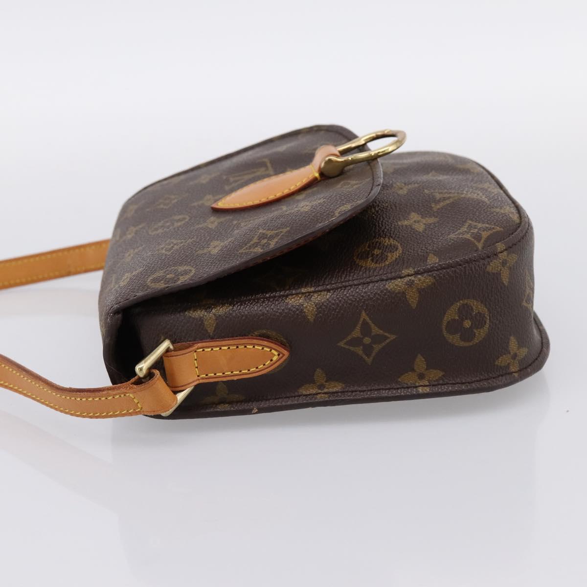 LOUIS VUITTON Monogram Saint Cloud MM Shoulder Bag M51243 LV Auth ka5769A