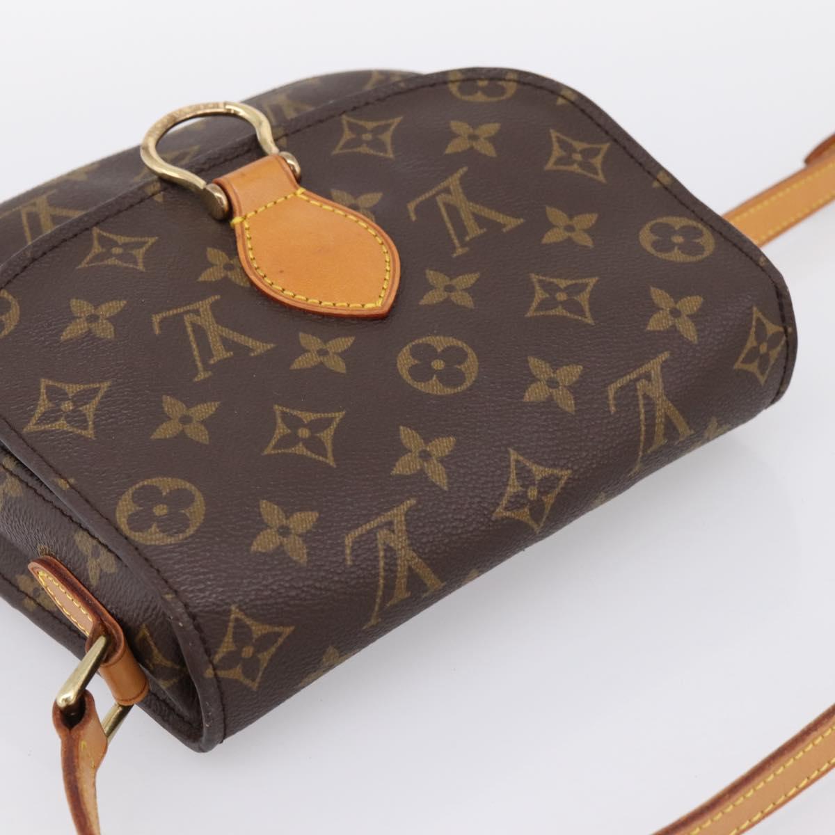 LOUIS VUITTON Monogram Saint Cloud MM Shoulder Bag M51243 LV Auth ka5769A