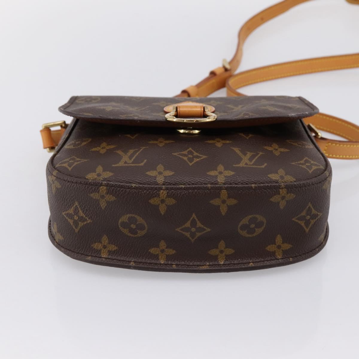 LOUIS VUITTON Monogram Saint Cloud MM Shoulder Bag M51243 LV Auth ka5769A