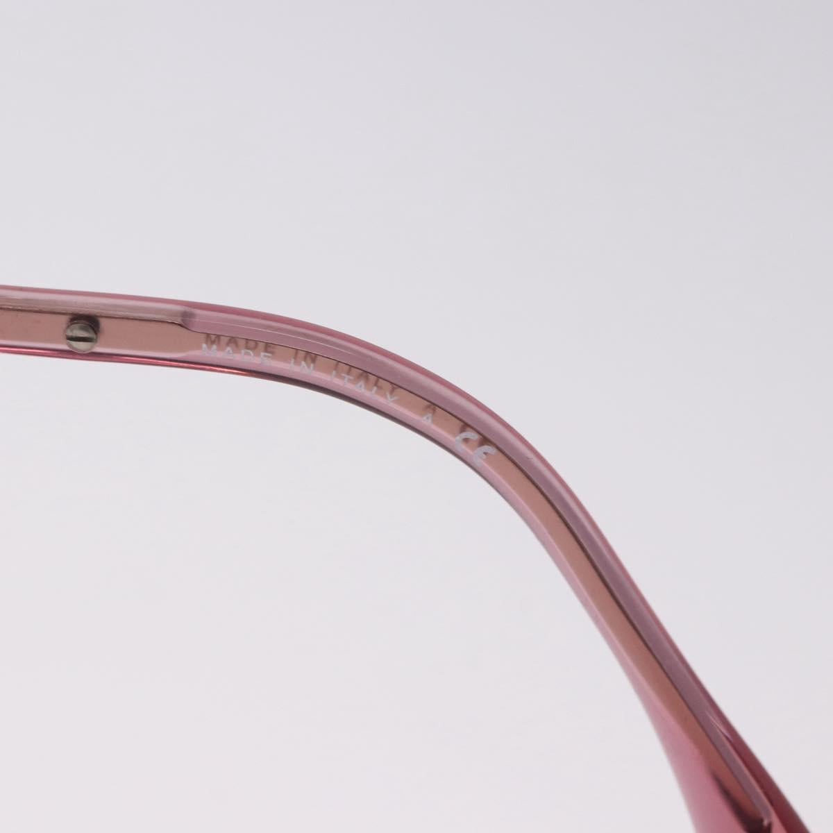 CHANEL Sunglasses metal Gold CC Auth ka5772