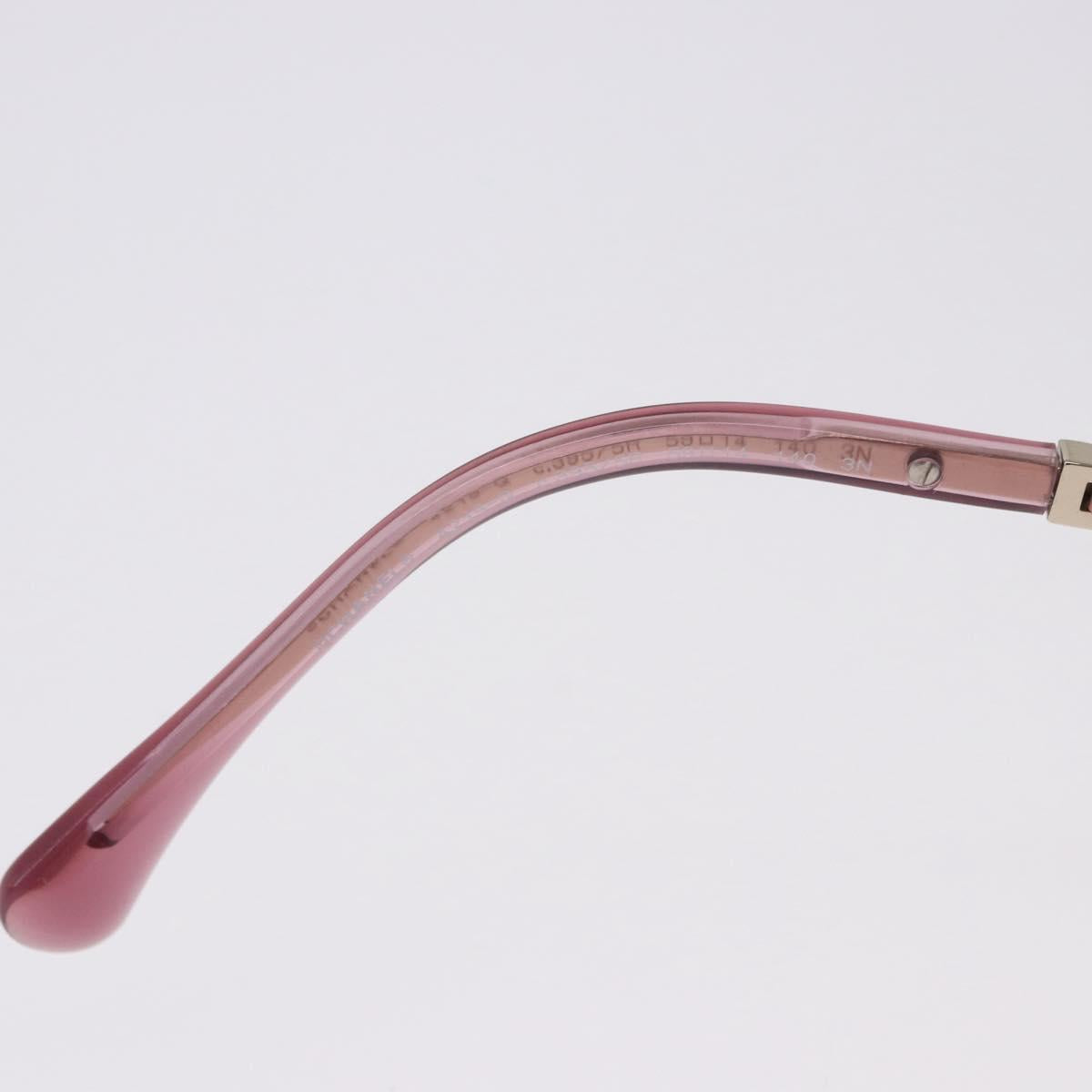CHANEL Sunglasses metal Gold CC Auth ka5772