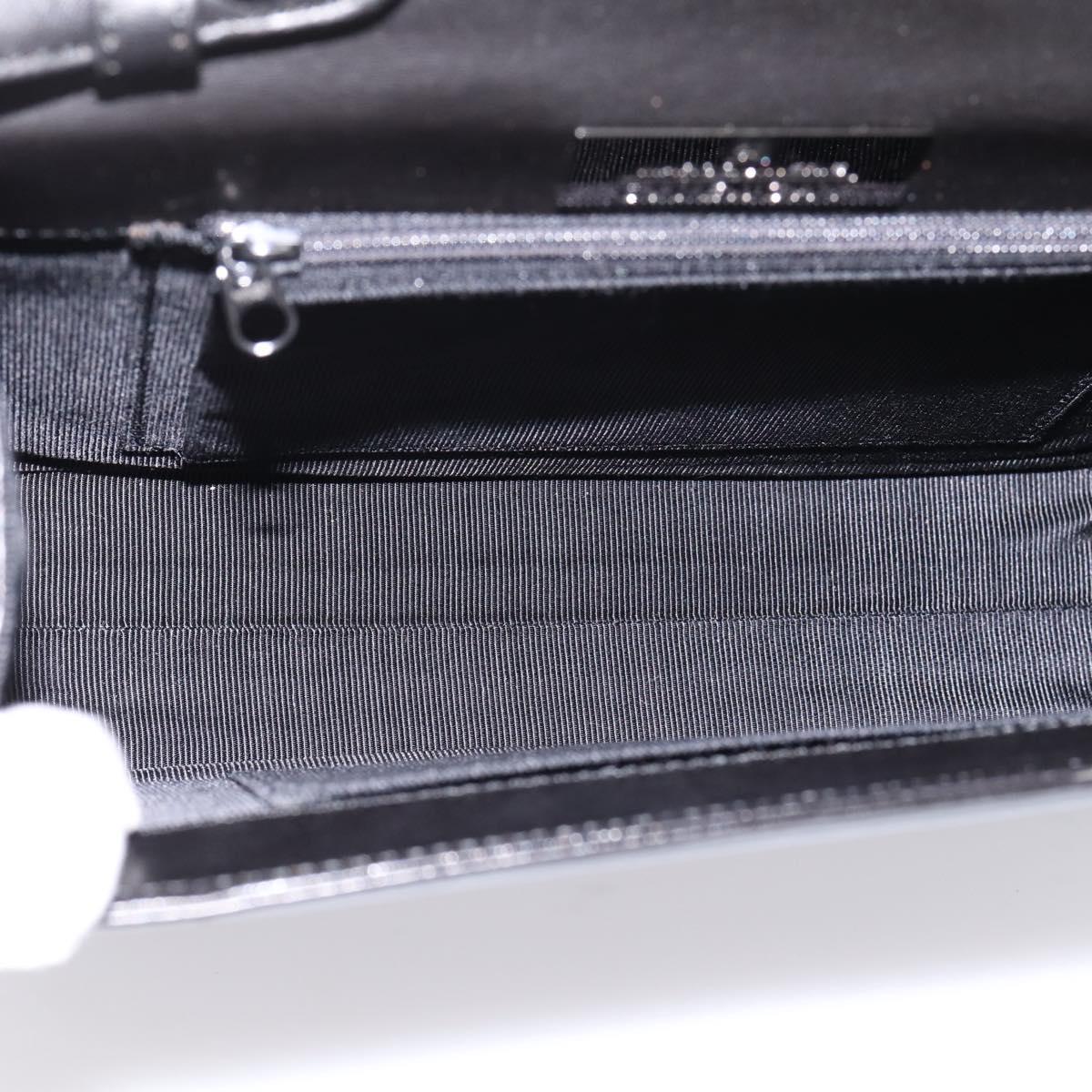 GIVENCHY Hand Bag Leather Black Auth ka5773A
