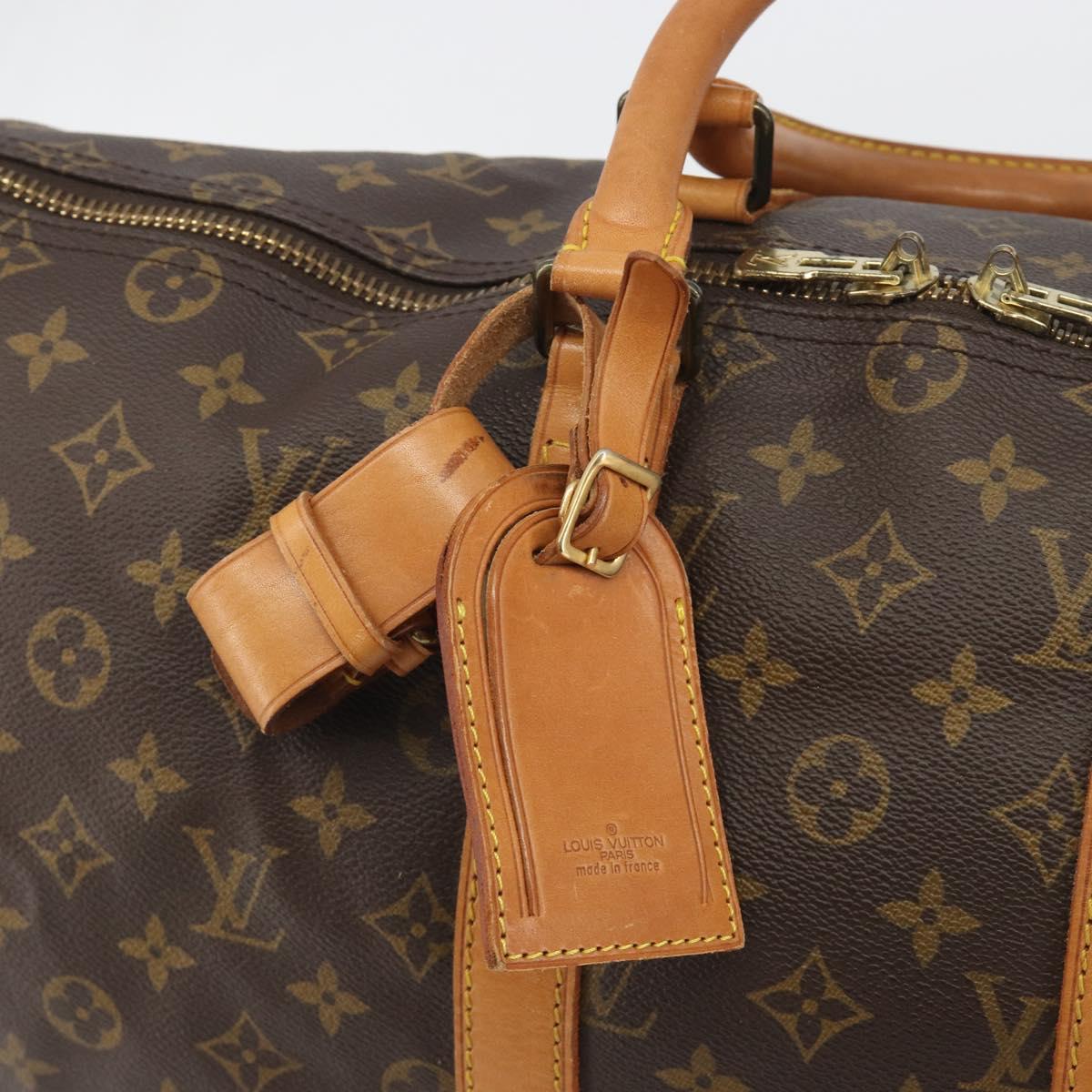 LOUIS VUITTON Monogram Keepall 45 Boston Bag M41428 LV Auth ka5780A