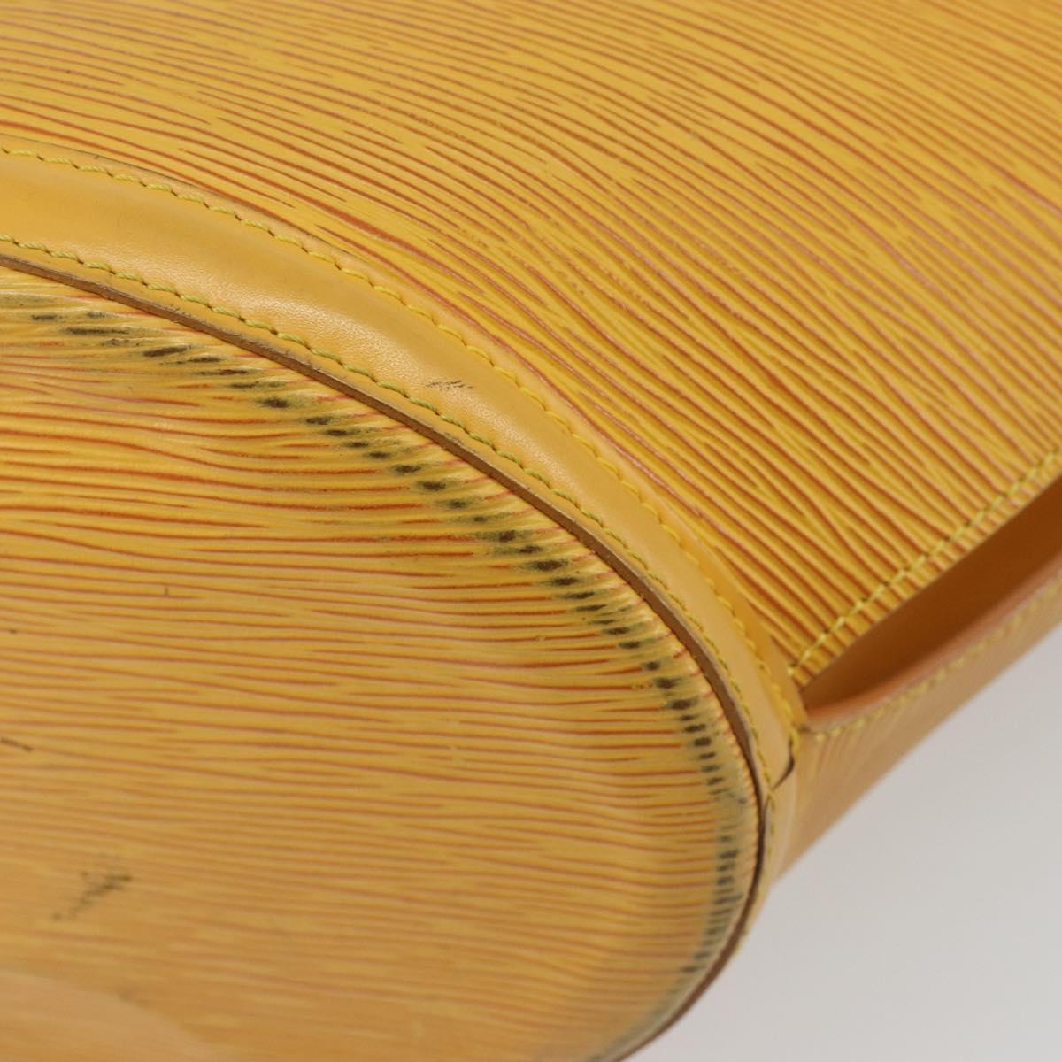 LOUIS VUITTON Epi Saint Jacques Shopping Bag Yellow M52269 LV Auth ka5781