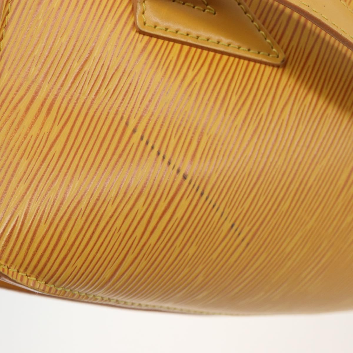LOUIS VUITTON Epi Saint Jacques Shopping Bag Yellow M52269 LV Auth ka5781