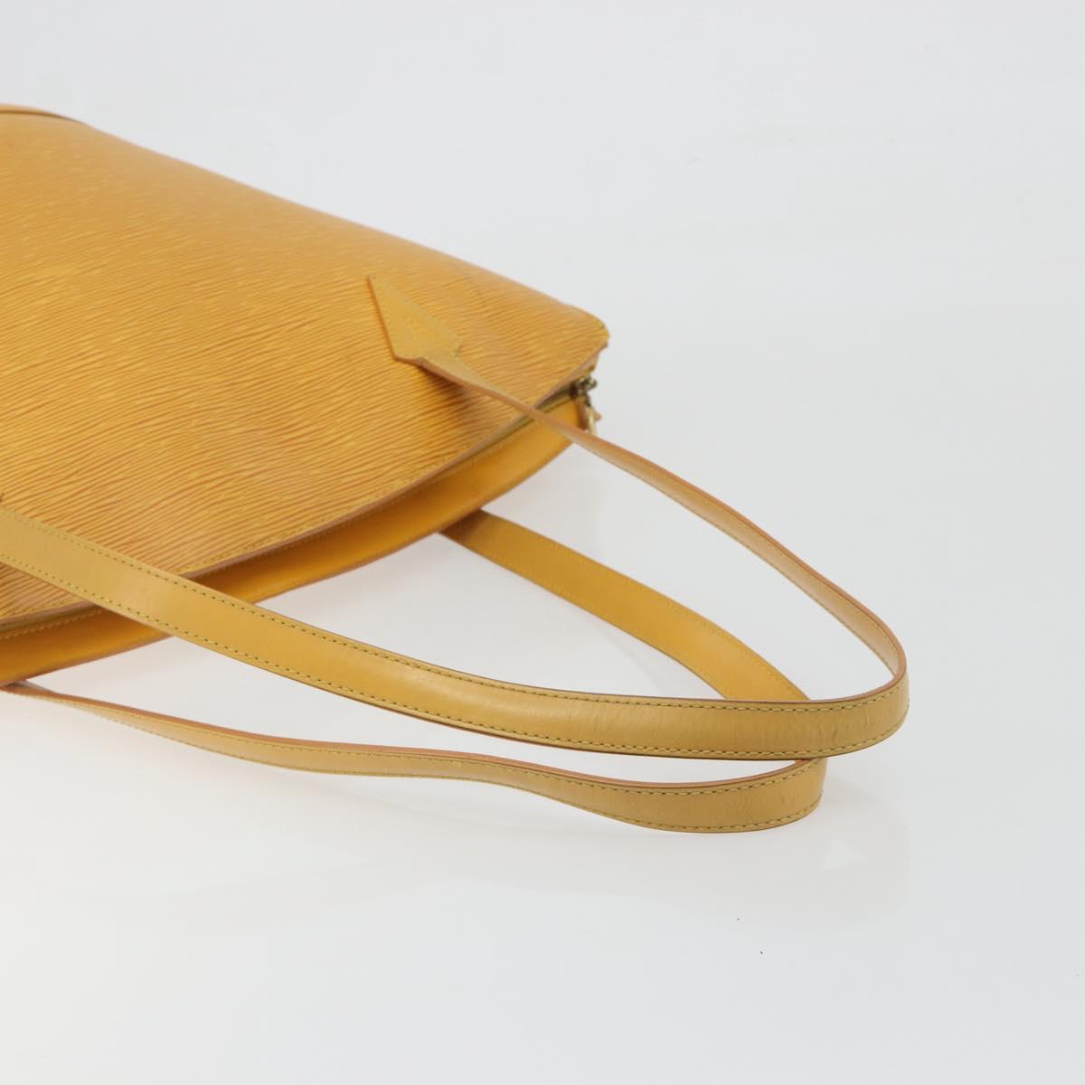 LOUIS VUITTON Epi Saint Jacques Shopping Bag Yellow M52269 LV Auth ka5781