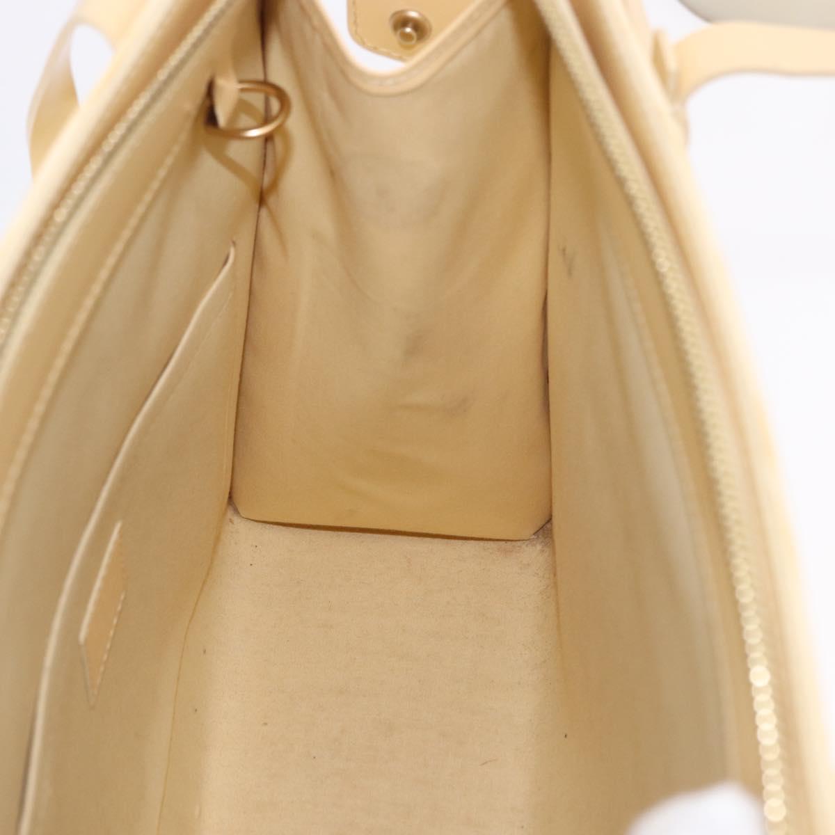 LOUIS VUITTON Epi Croisette PM Tote Bag Vanilla M5249A LV Auth ka5787