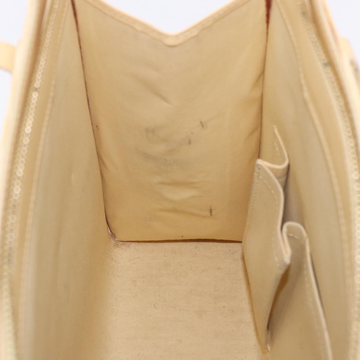 LOUIS VUITTON Epi Croisette PM Tote Bag Vanilla M5249A LV Auth ka5787