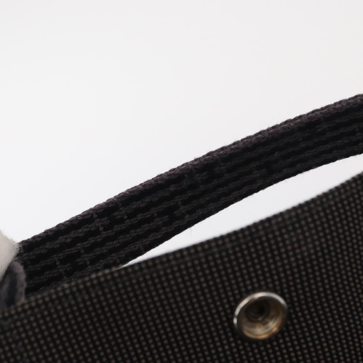 HERMES Her Line A Dos MM Backpack Canvas Gray Silver Auth ka579