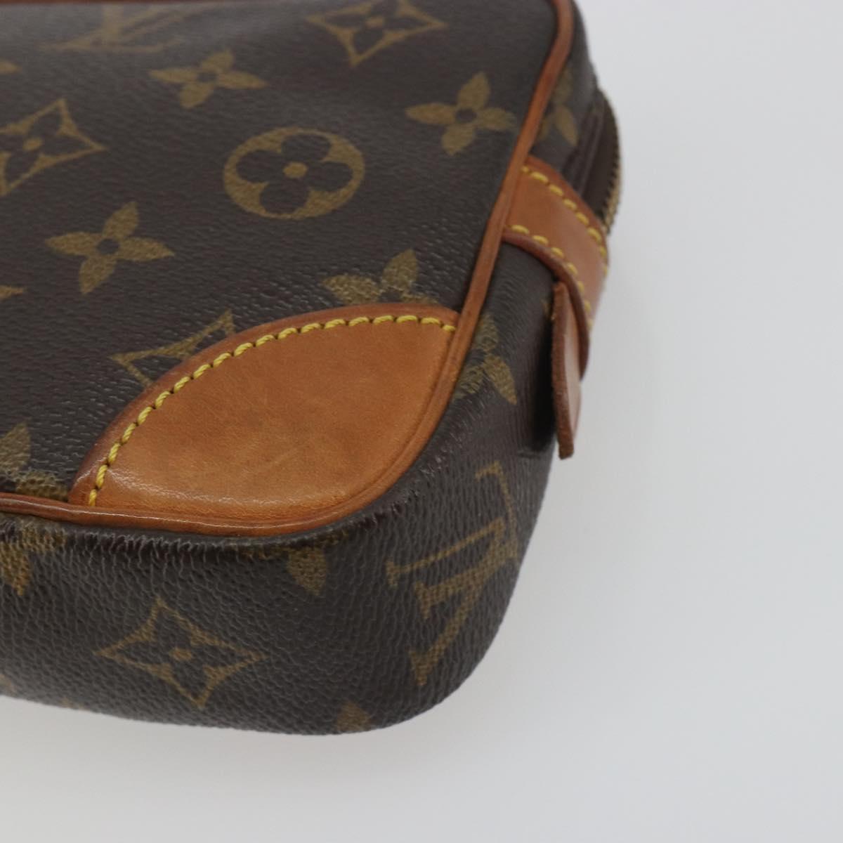 LOUIS VUITTON Monogram Marly Dragonne PM Clutch Bag M51827 LV Auth ka5798A