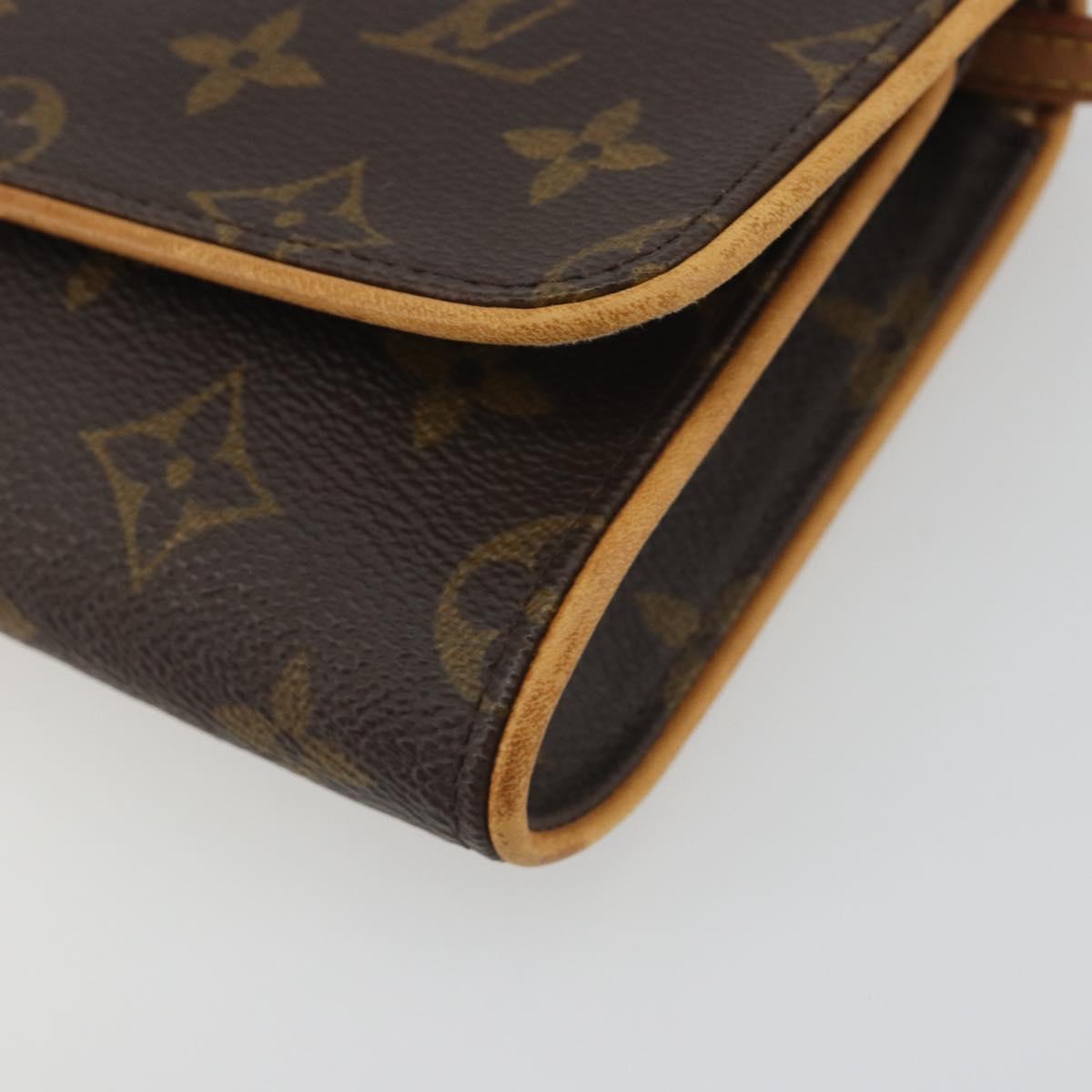 LOUIS VUITTON Monogram Pochette Twin GM Shoulder Bag M51852 LV Auth ka5799