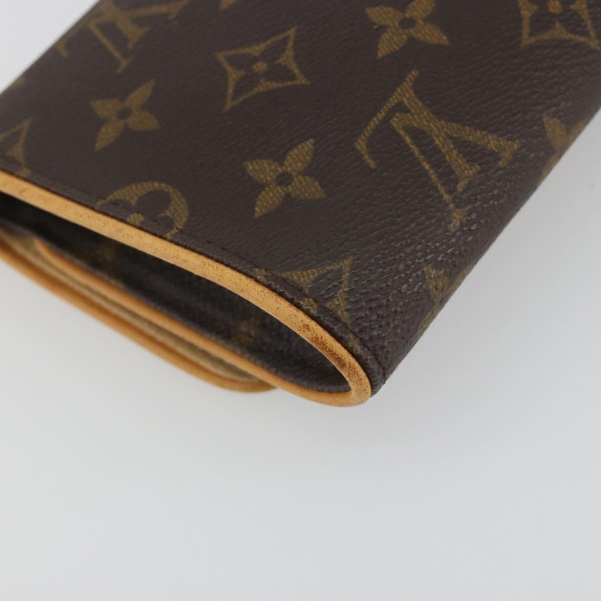 LOUIS VUITTON Monogram Pochette Twin GM Shoulder Bag M51852 LV Auth ka5799