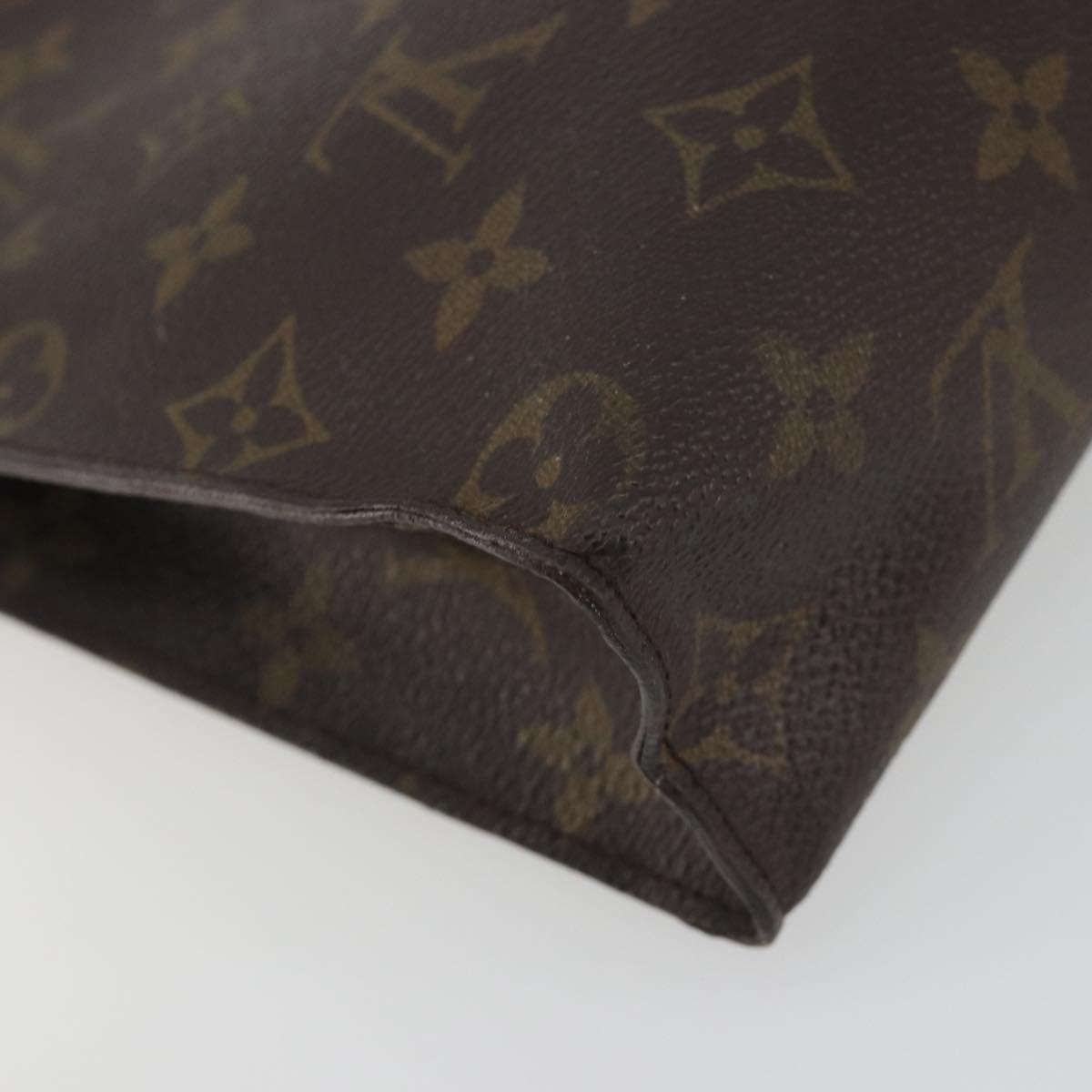 LOUIS VUITTON Monogram Poche Toilette 26 Pouch M47542 LV Auth ka5800