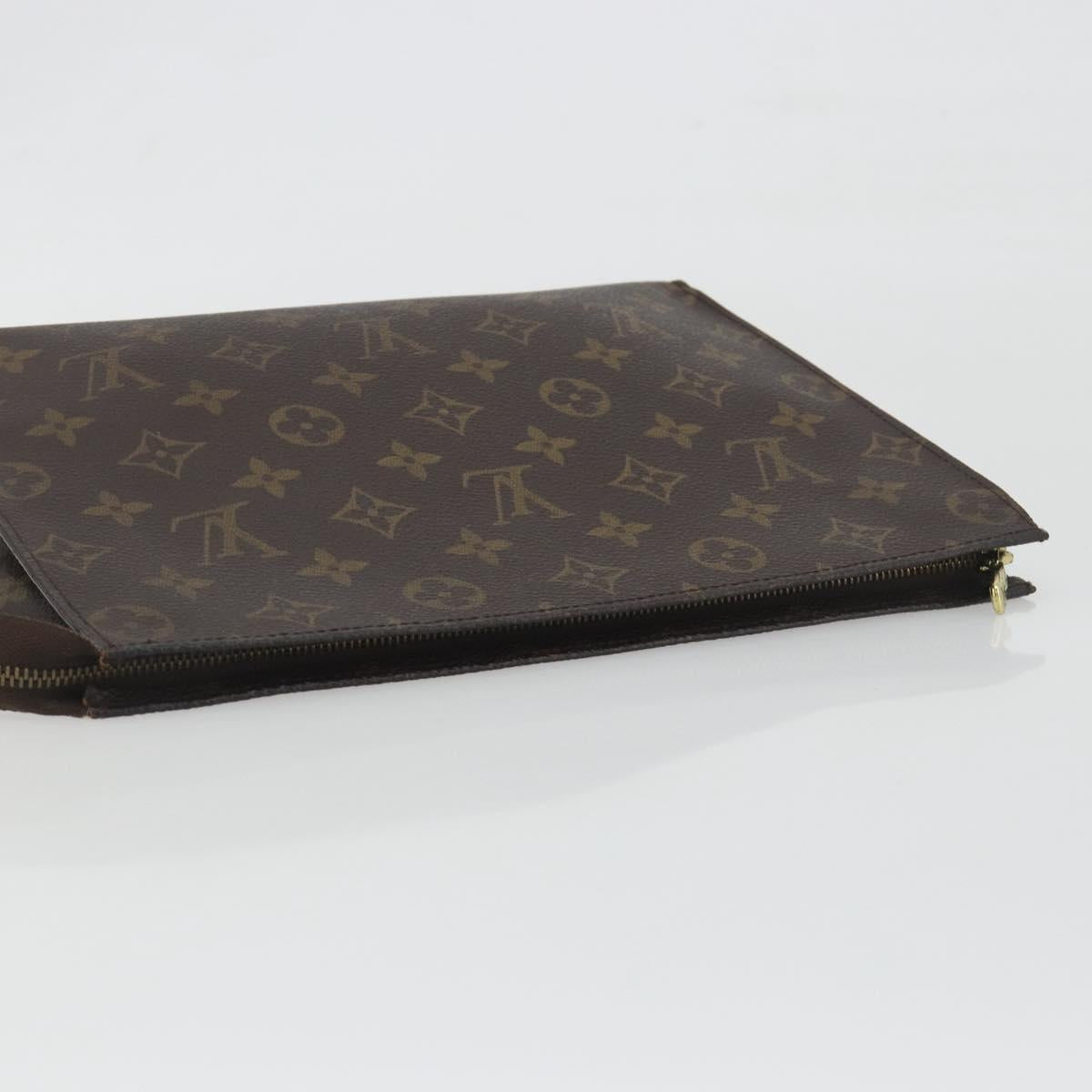 LOUIS VUITTON Monogram Poche Toilette 26 Pouch M47542 LV Auth ka5800