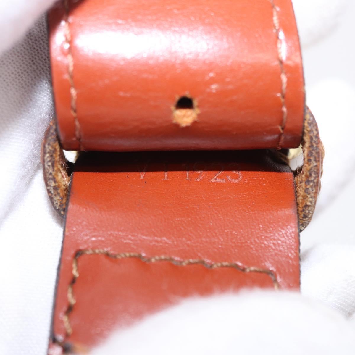 LOUIS VUITTON Epi Sac Depaule GM Shoulder Bag Brown M80193 LV Auth ka5808