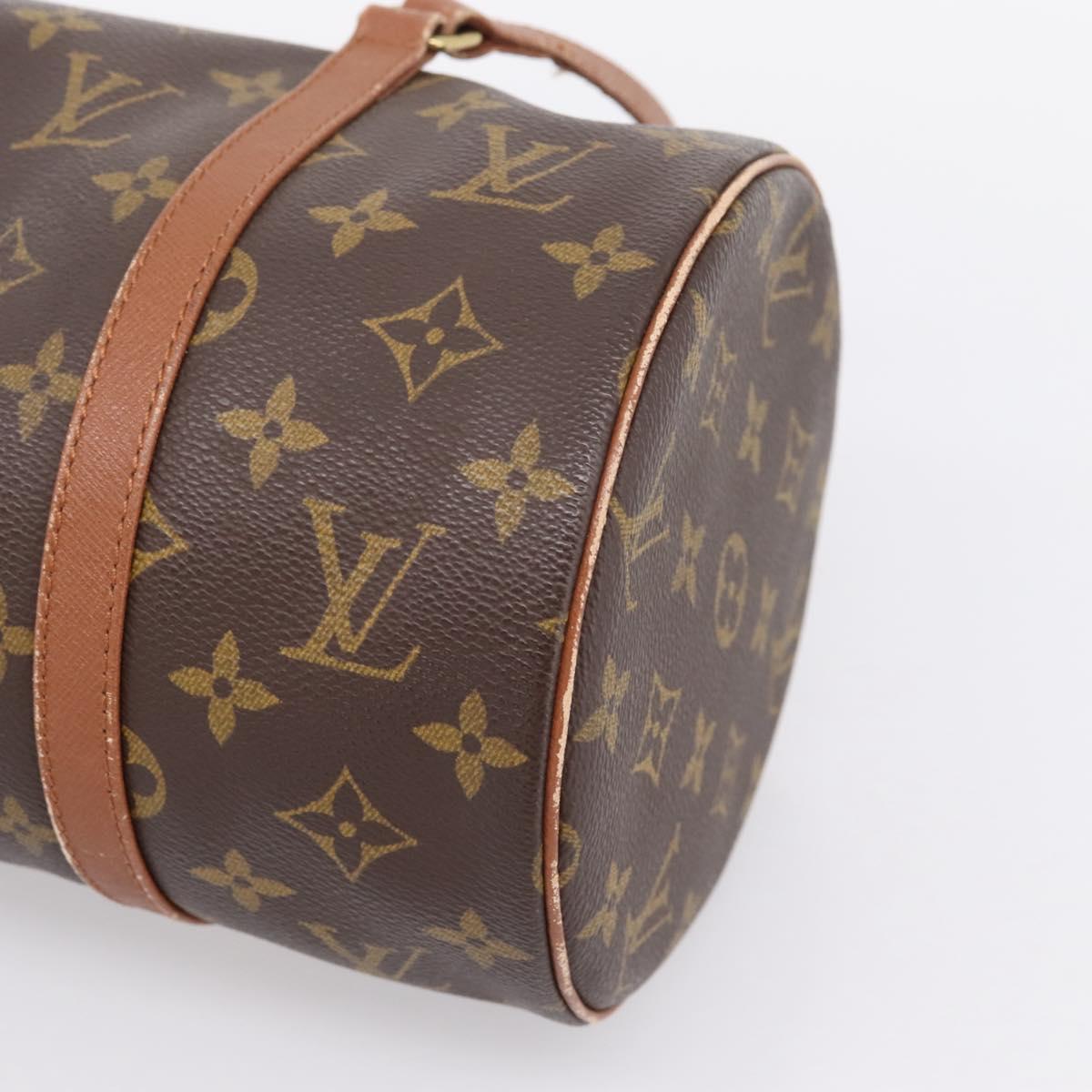 LOUIS VUITTON Monogram Papillon 30 Hand Bag M51365 LV Auth ka5815A
