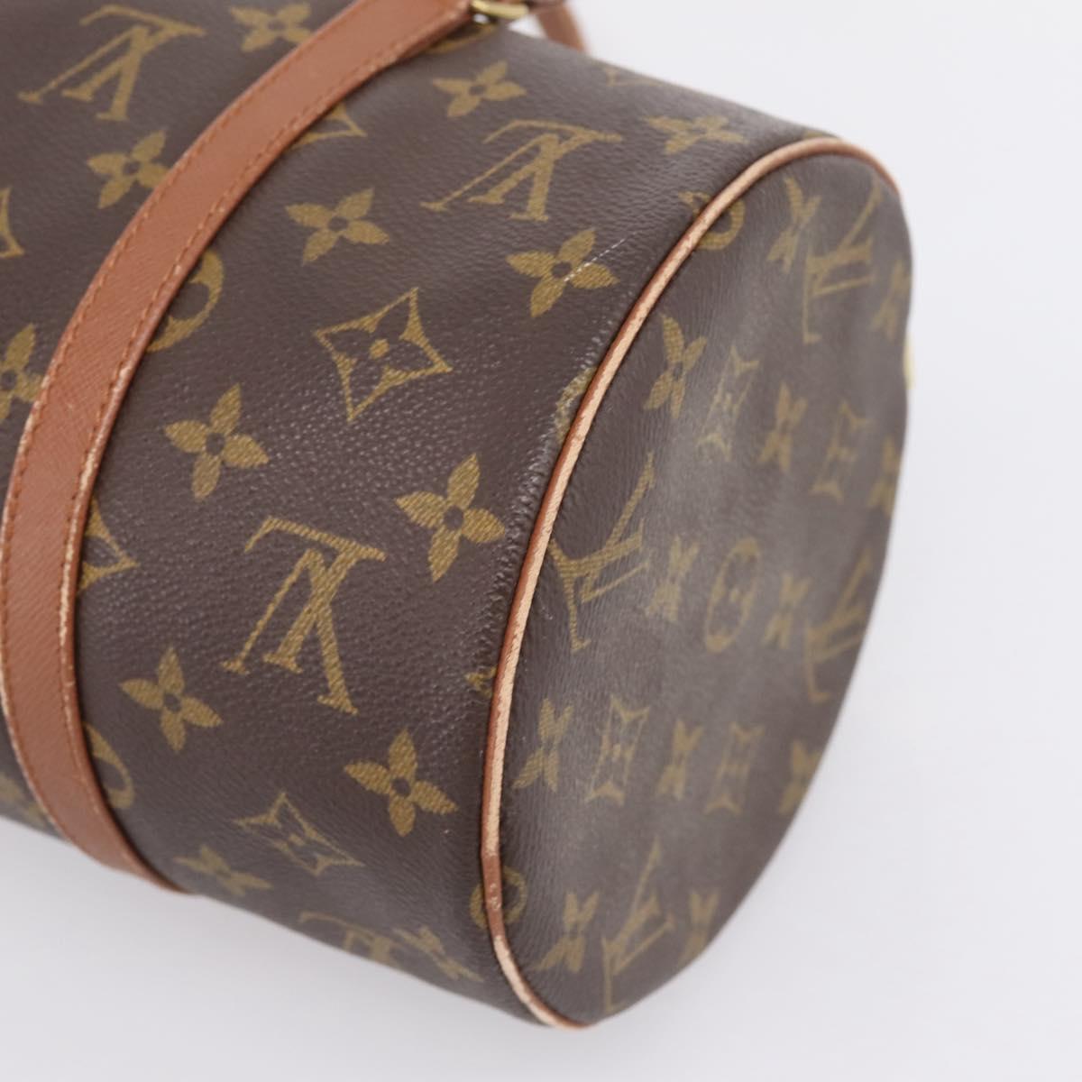 LOUIS VUITTON Monogram Papillon 30 Hand Bag M51365 LV Auth ka5815A