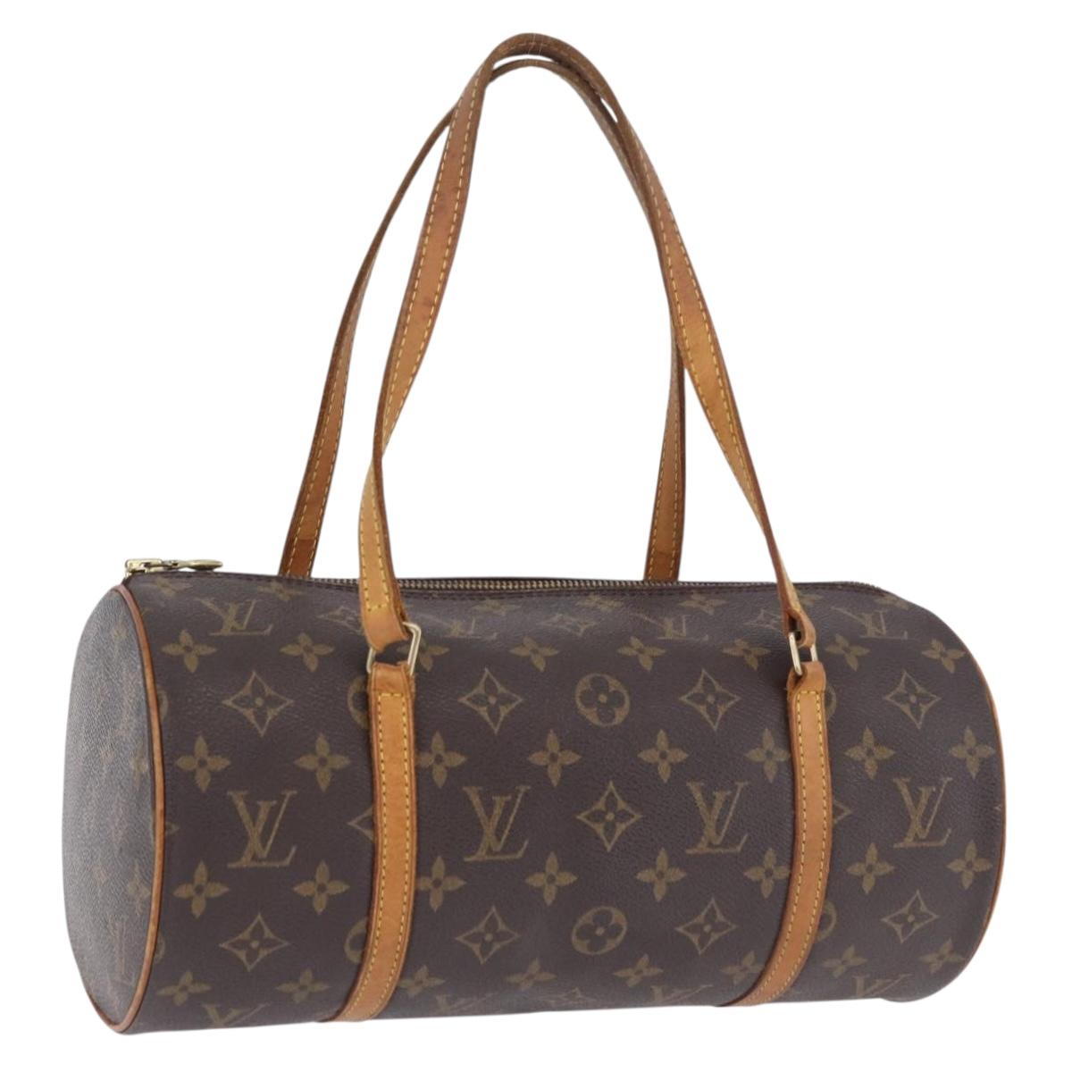 LOUIS VUITTON Monogram Papillon 30 Hand Bag M51365 LV Auth ka5816