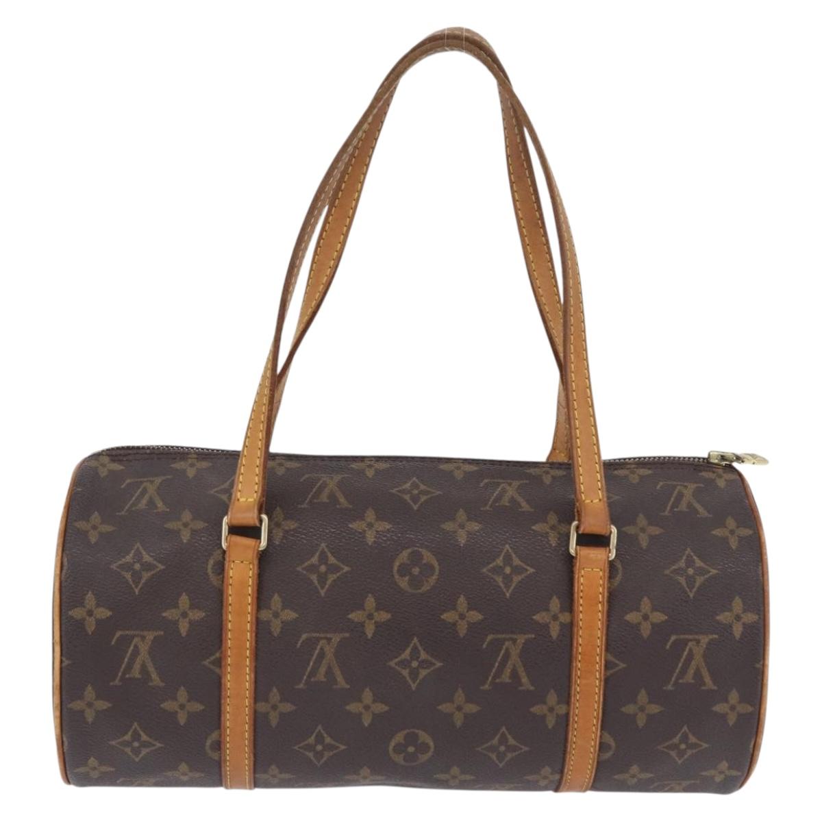 LOUIS VUITTON Monogram Papillon 30 Hand Bag M51365 LV Auth ka5816