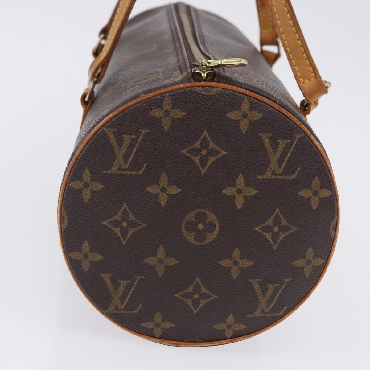 LOUIS VUITTON Monogram Papillon 30 Hand Bag M51365 LV Auth ka5816