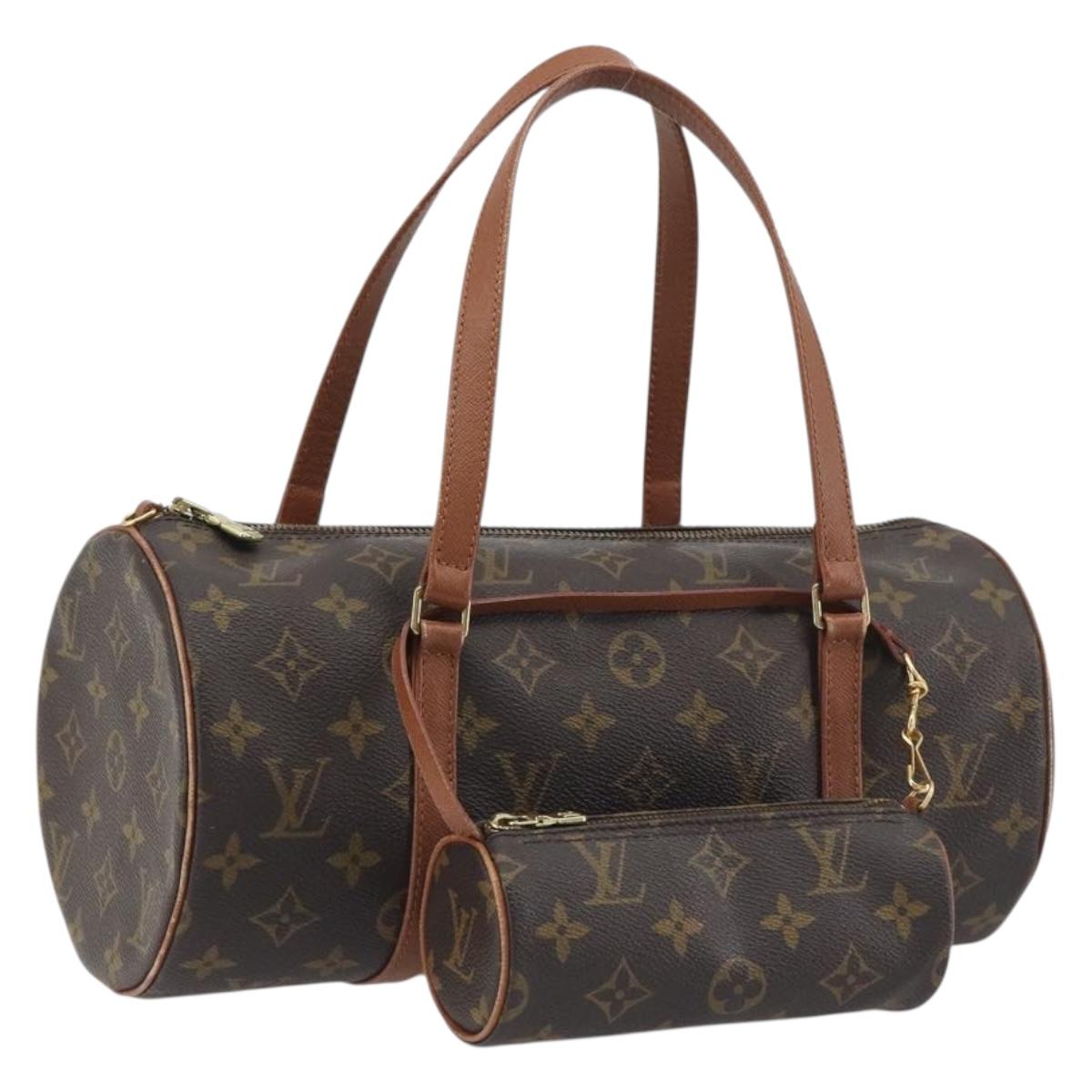 LOUIS VUITTON Monogram Papillon 30 Hand Bag M51365 LV Auth ka5817A