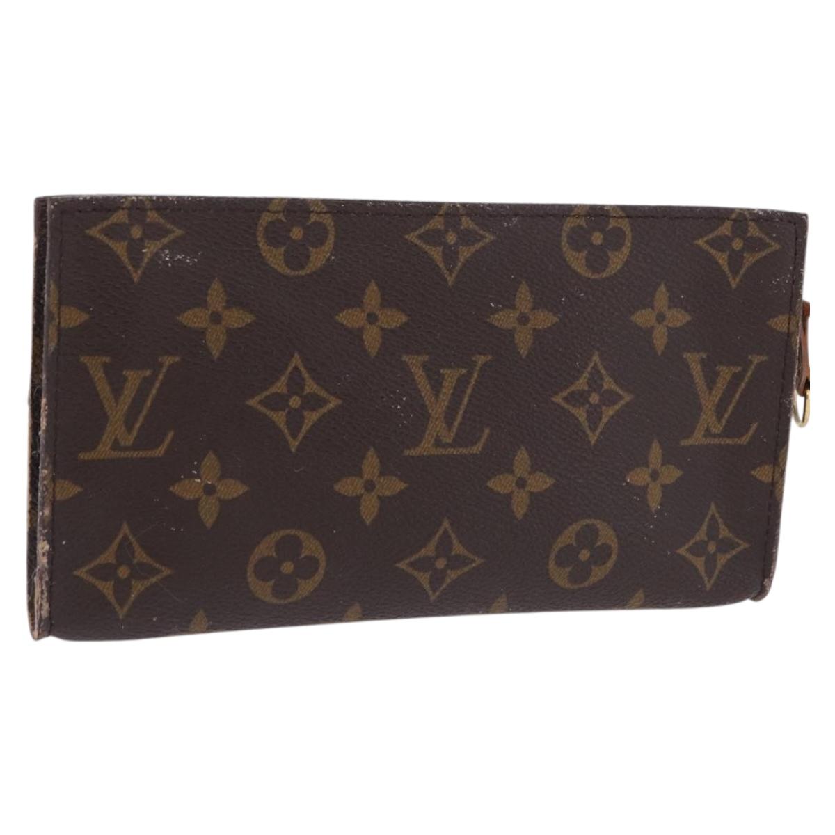 LOUIS VUITTON Monogram Bucket GM Accessory Pouch LV Auth ka5819