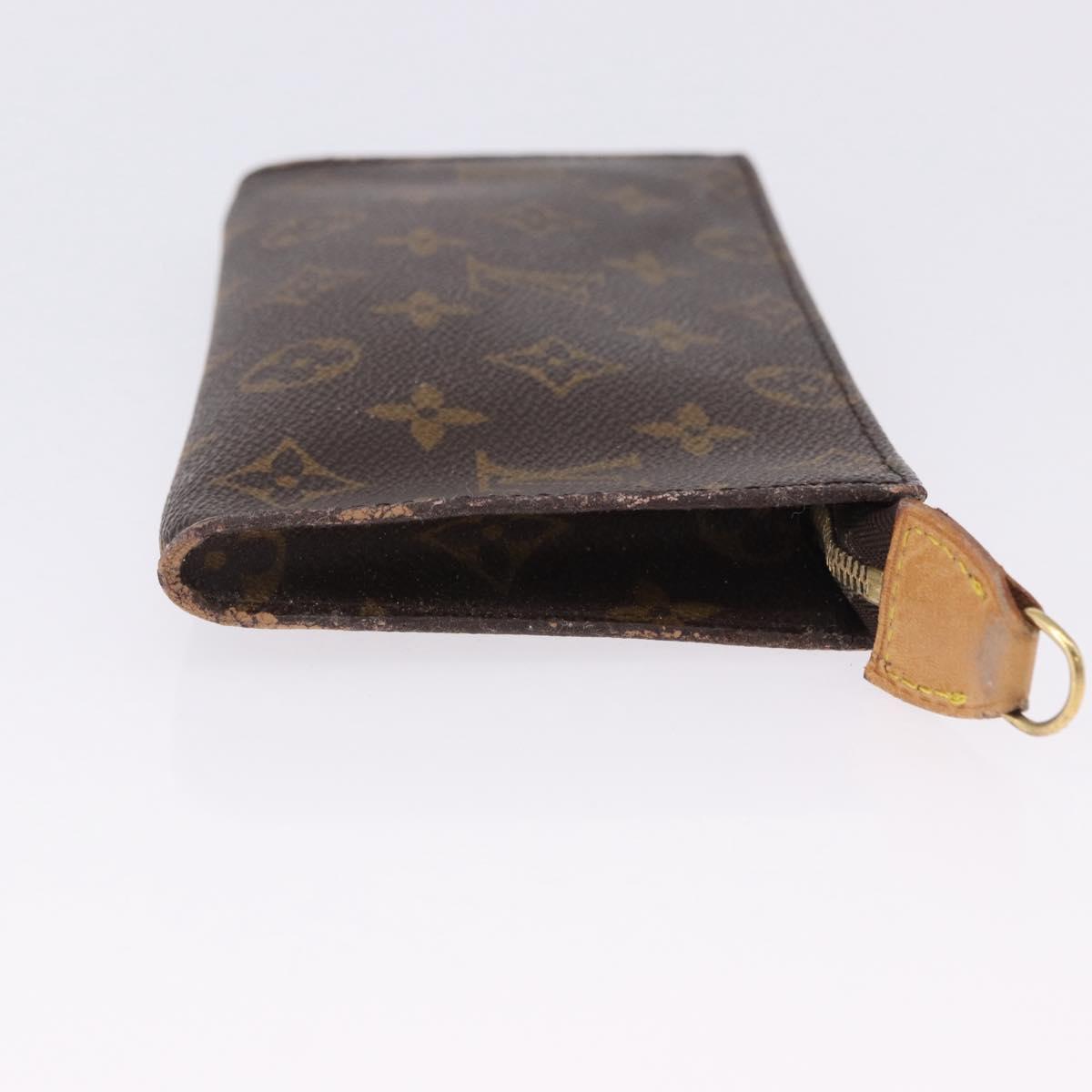 LOUIS VUITTON Monogram Bucket GM Accessory Pouch LV Auth ka5819
