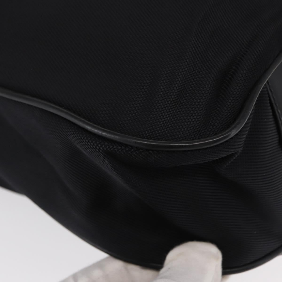 GUCCI Bamboo Shoulder Bag Canvas Black Silver 001 1014 1577 5 Auth ka582