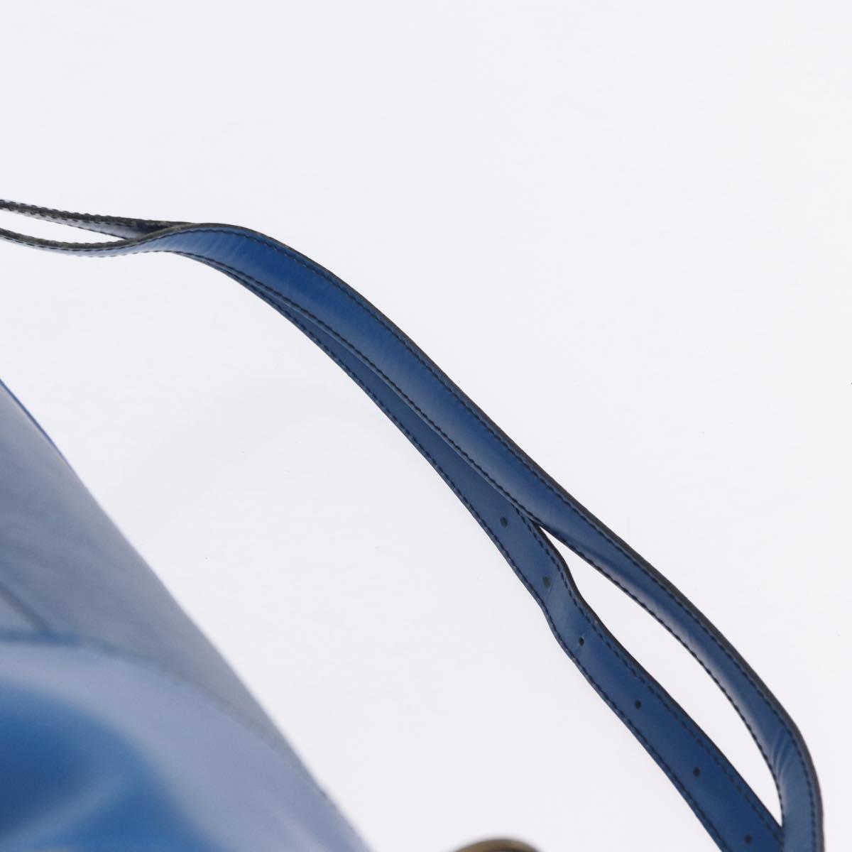 LOUIS VUITTON Epi Randonnee GM Shoulder Bag Blue M43085 LV Auth ka5822