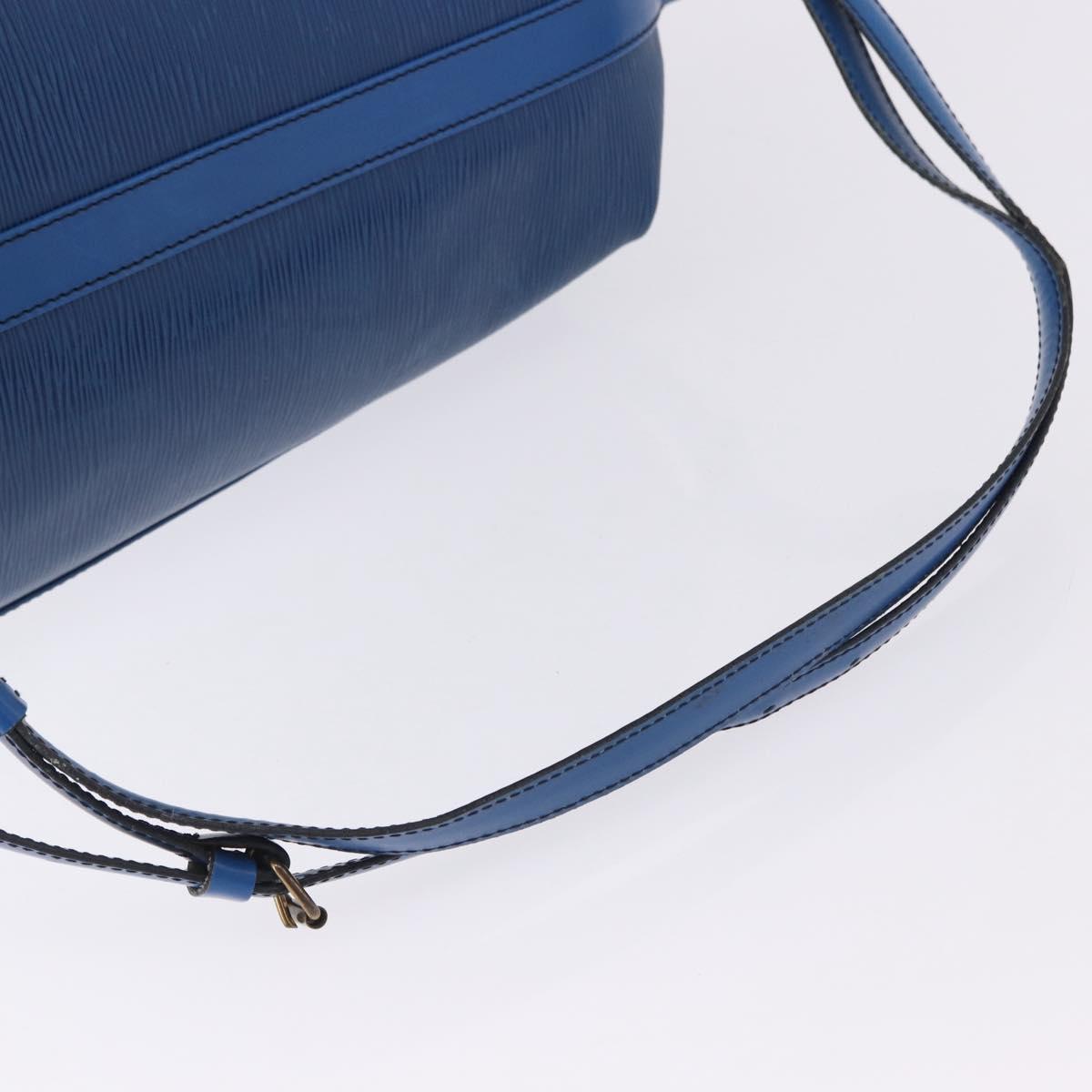 LOUIS VUITTON Epi Randonnee GM Shoulder Bag Blue M43085 LV Auth ka5822