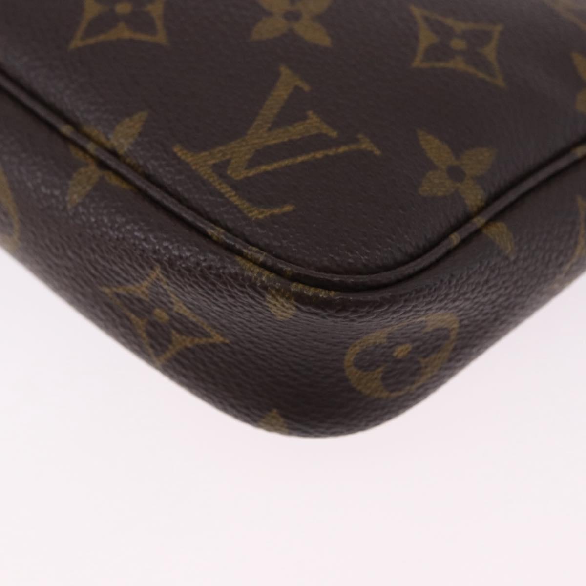 LOUIS VUITTON Monogram Pochette Accessoires Pouch M51980 LV Auth ka5831