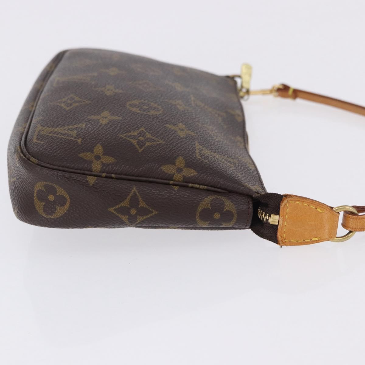 LOUIS VUITTON Monogram Pochette Accessoires Pouch M51980 LV Auth ka5831