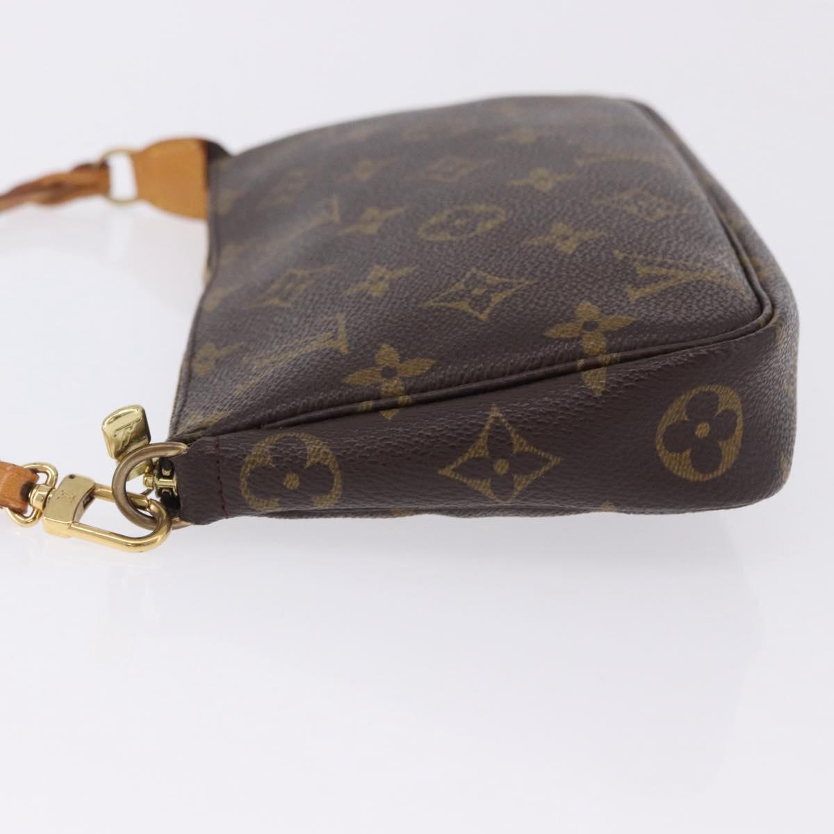 LOUIS VUITTON Monogram Pochette Accessoires Pouch M51980 LV Auth ka5831