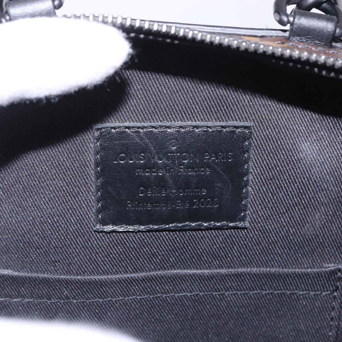 LOUIS VUITTON Monogram Tuftage Vertical Software Trunk Bag M45044 Auth ka5844M