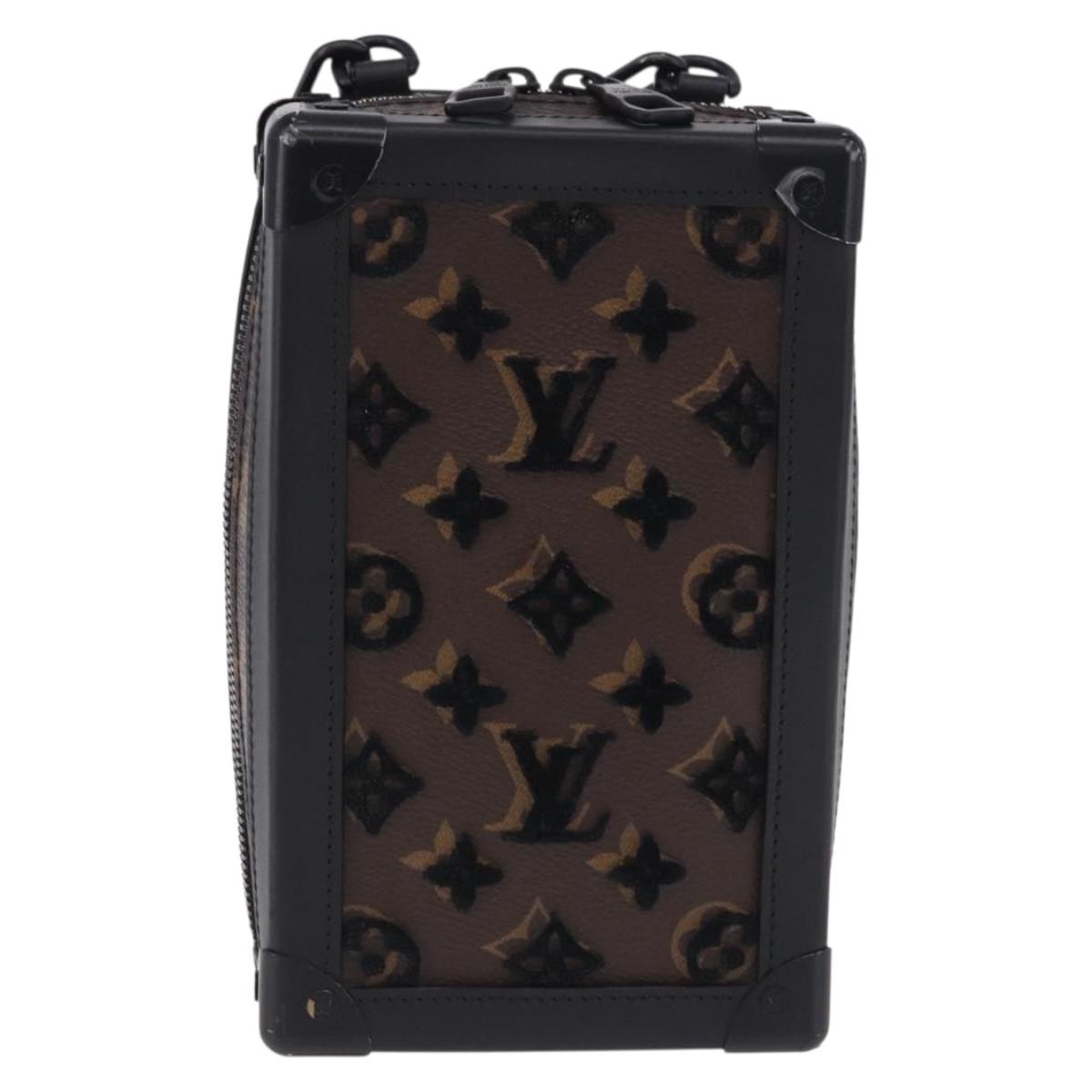 LOUIS VUITTON Monogram Tuftage Vertical Software Trunk Bag M45044 Auth ka5844M