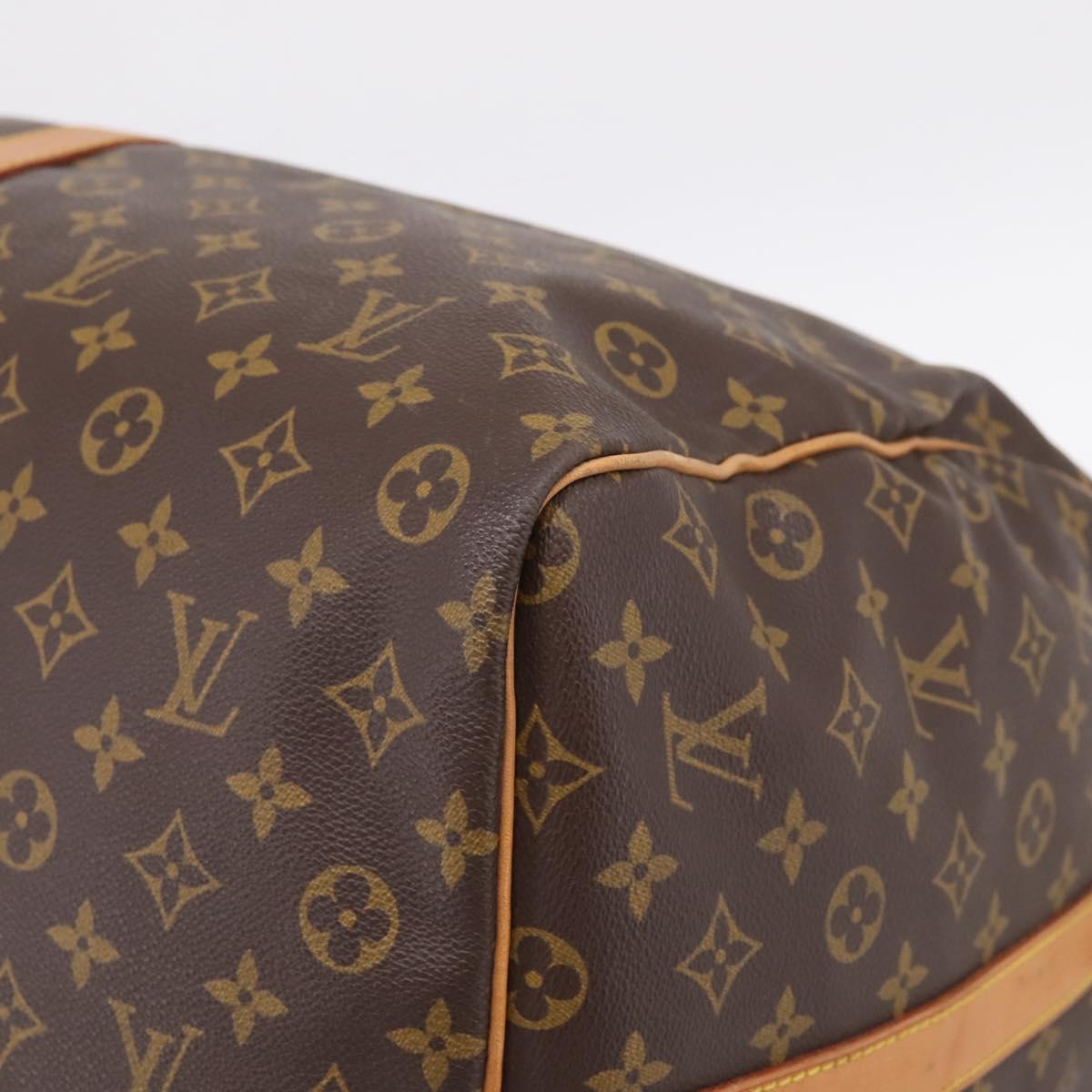 LOUIS VUITTON Monogram Keepall Bandouliere 60 Boston Bag M41412 LV Auth ka5850A