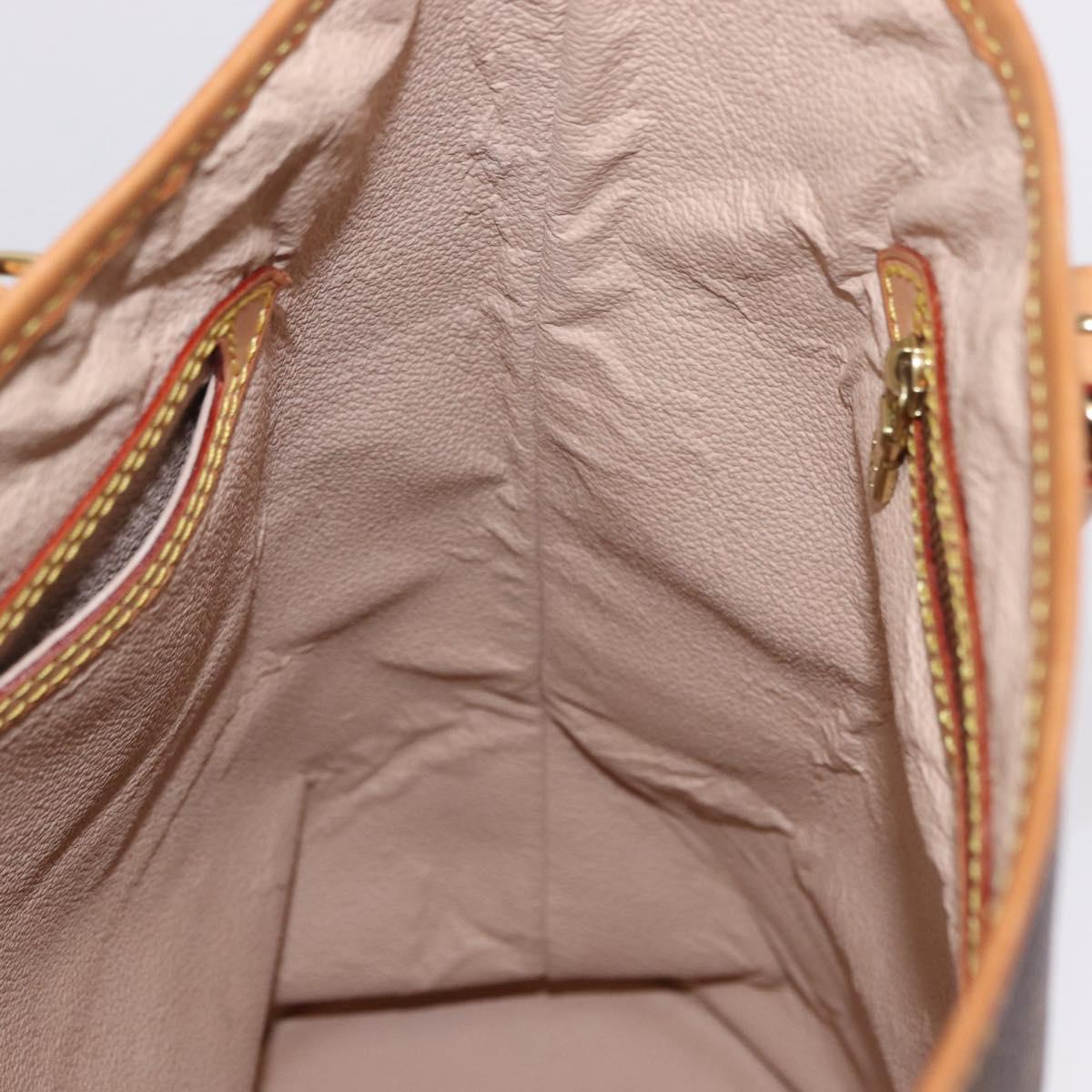 LOUIS VUITTON Monogram Bucket GM Shoulder Bag M42236 LV Auth ka5854