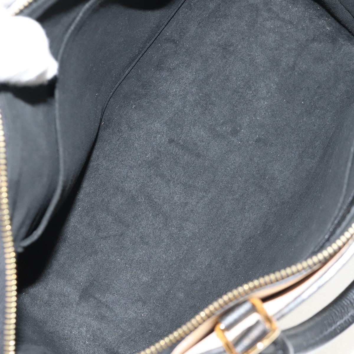 LOUIS VUITTON Empreinte Petit Palais PM Hand Bag Black M58913 LV Auth ka585M