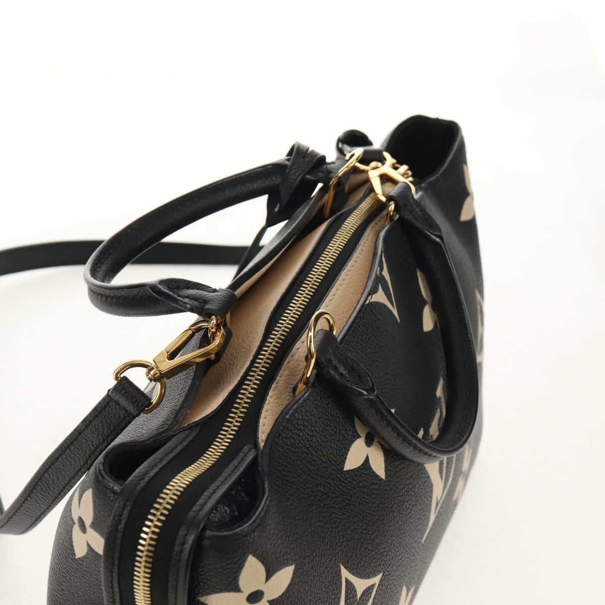 LOUIS VUITTON Empreinte Petit Palais PM Hand Bag Black M58913 LV Auth ka585M