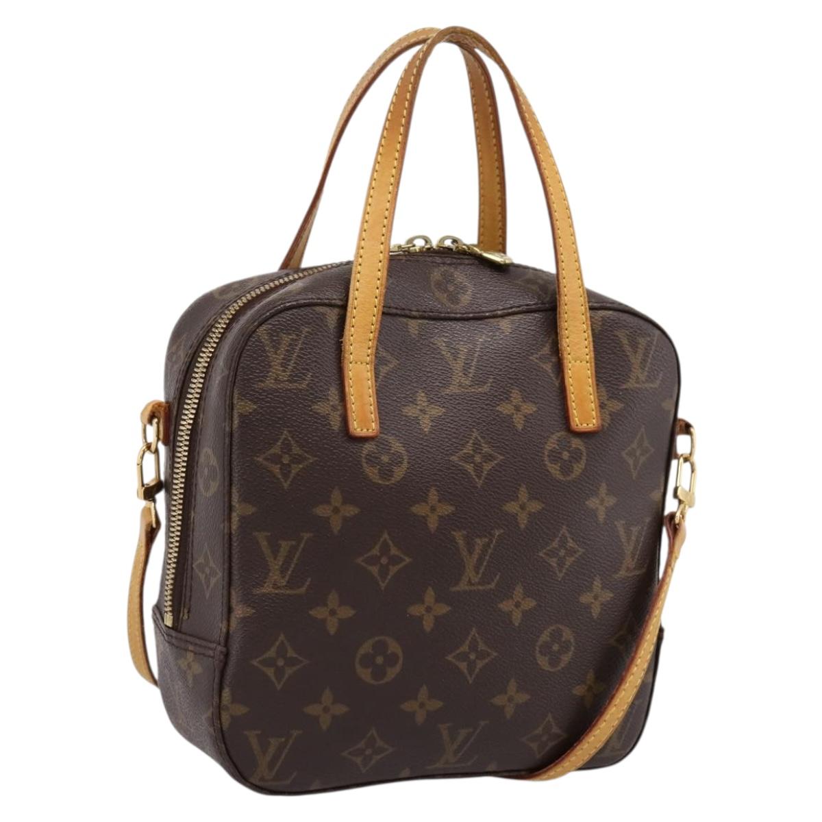 LOUIS VUITTON Monogram Spontini Hand Bag M47500 LV Auth ka5860