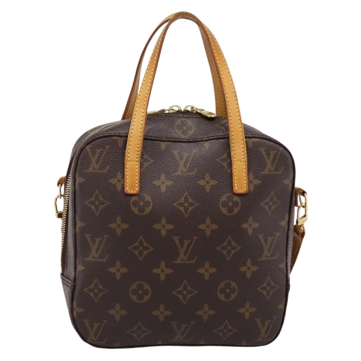 LOUIS VUITTON Monogram Spontini Hand Bag M47500 LV Auth ka5860