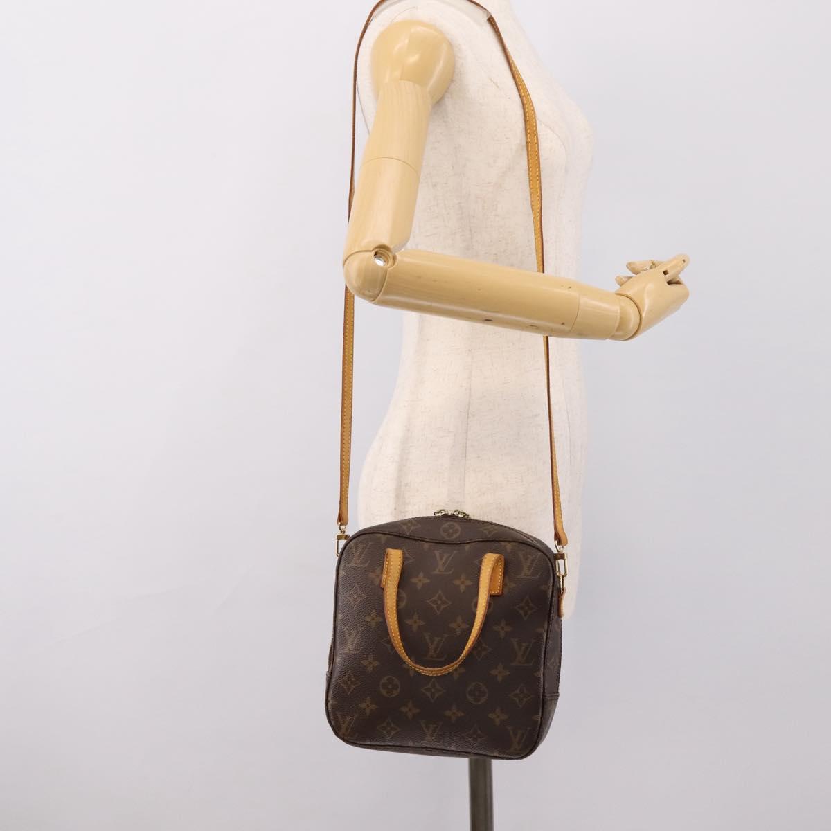 LOUIS VUITTON Monogram Spontini Hand Bag M47500 LV Auth ka5860