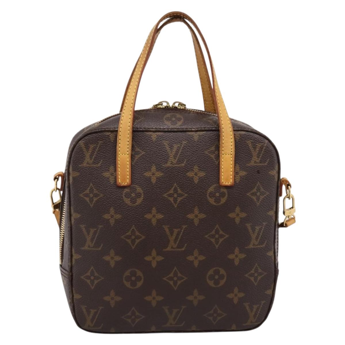 LOUIS VUITTON Monogram Spontini Hand Bag M47500 LV Auth ka5860