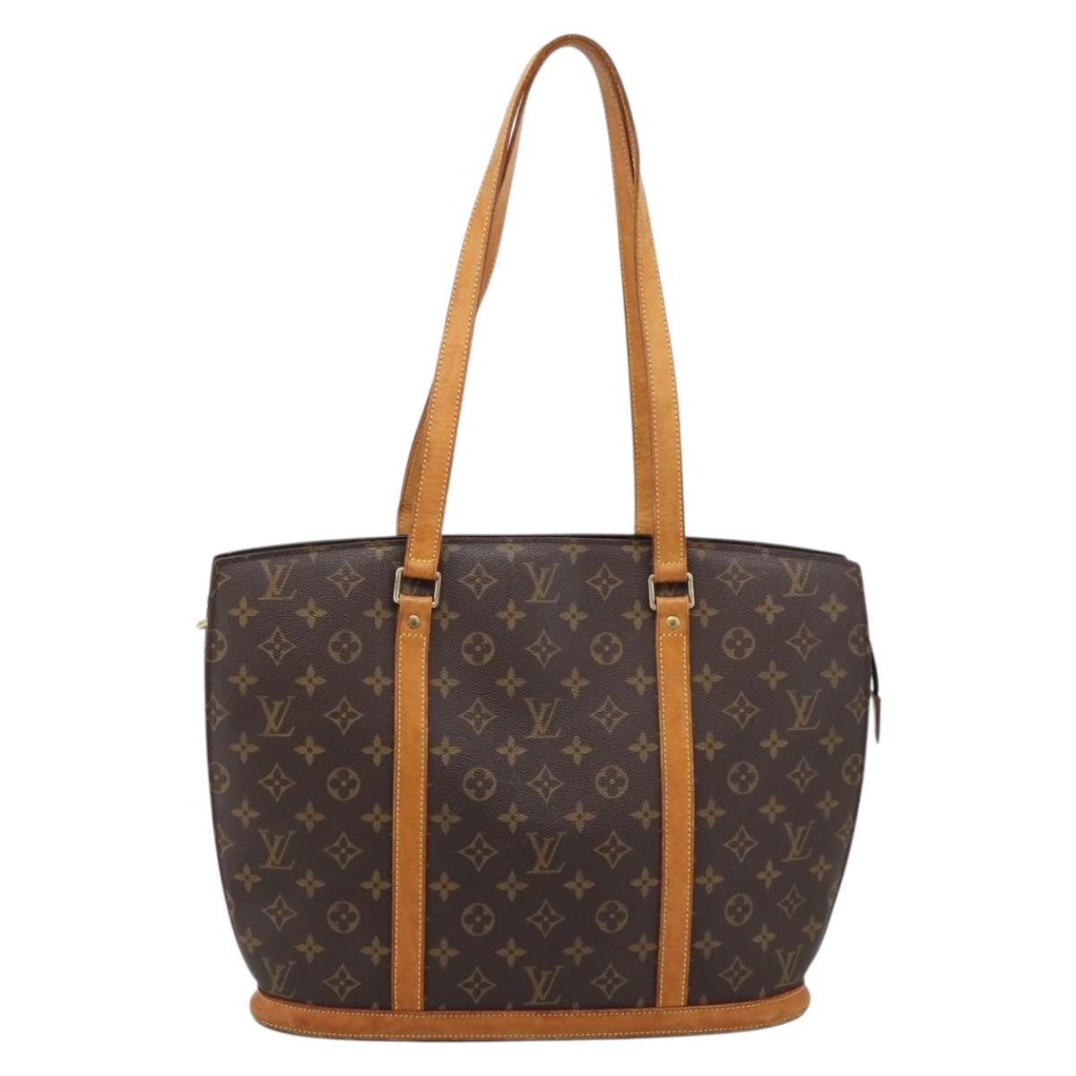 LOUIS VUITTON Monogram Babylone Tote Bag M51102 LV Auth ka5879