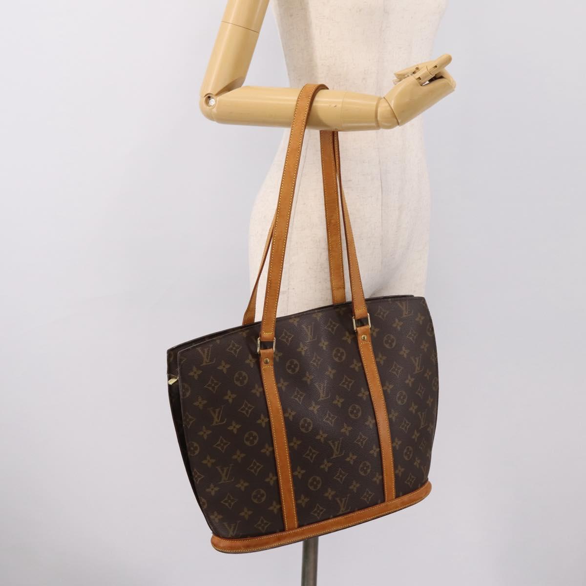 LOUIS VUITTON Monogram Babylone Tote Bag M51102 LV Auth ka5879