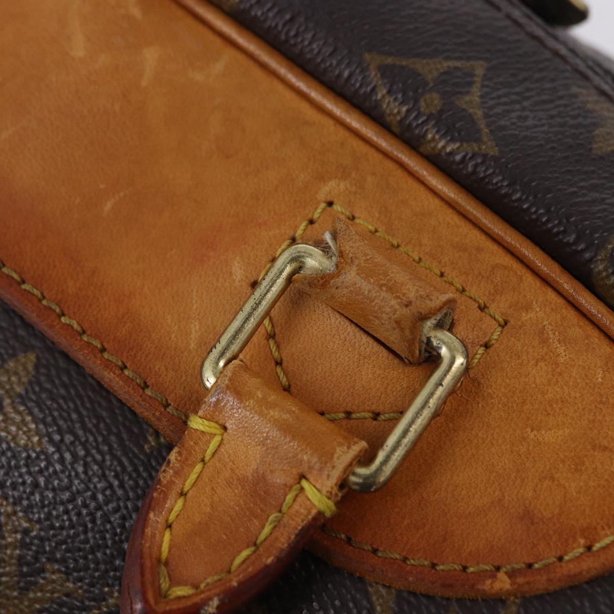 LOUIS VUITTON Monogram Deauville Hand Bag M47270 LV Auth ka5881