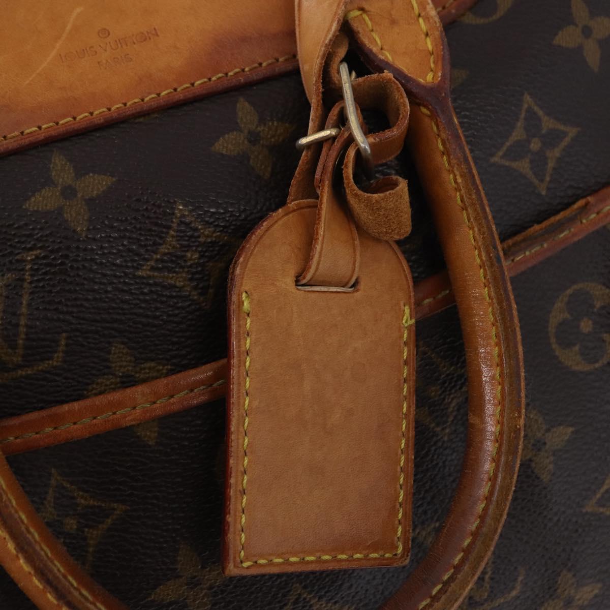 LOUIS VUITTON Monogram Deauville Hand Bag M47270 LV Auth ka5881