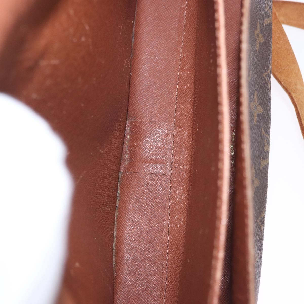 LOUIS VUITTON Monogram Cartouchiere GM Shoulder Bag M51252 LV Auth ka5882