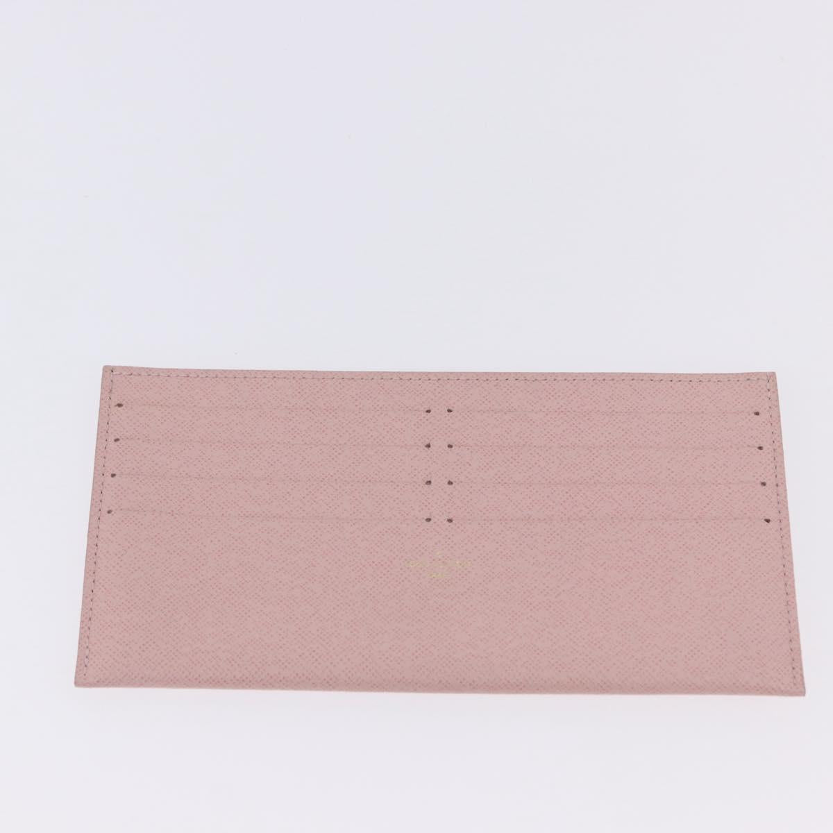 LOUIS VUITTON Damier Azur Pochette Felicie Chain Wallet N63106 LV Auth ka5889A